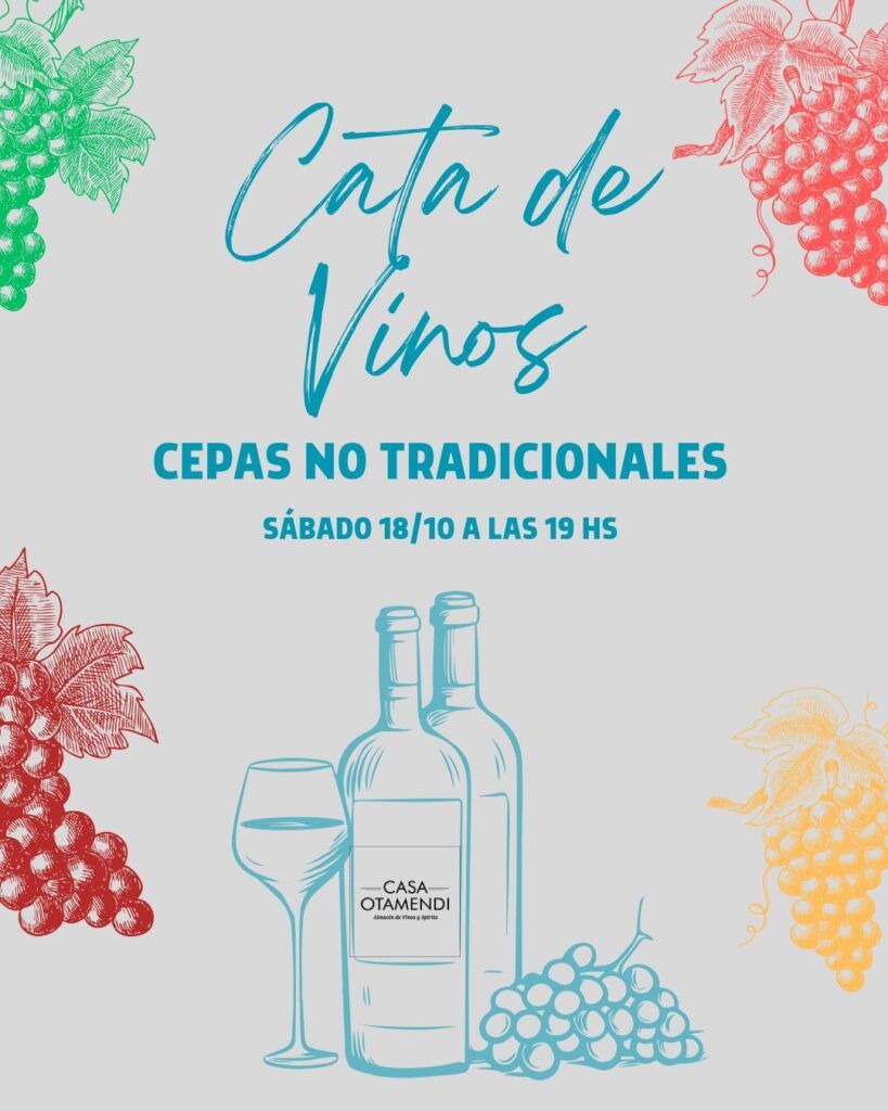 Cata de Vinos Cepas no tradicionales
